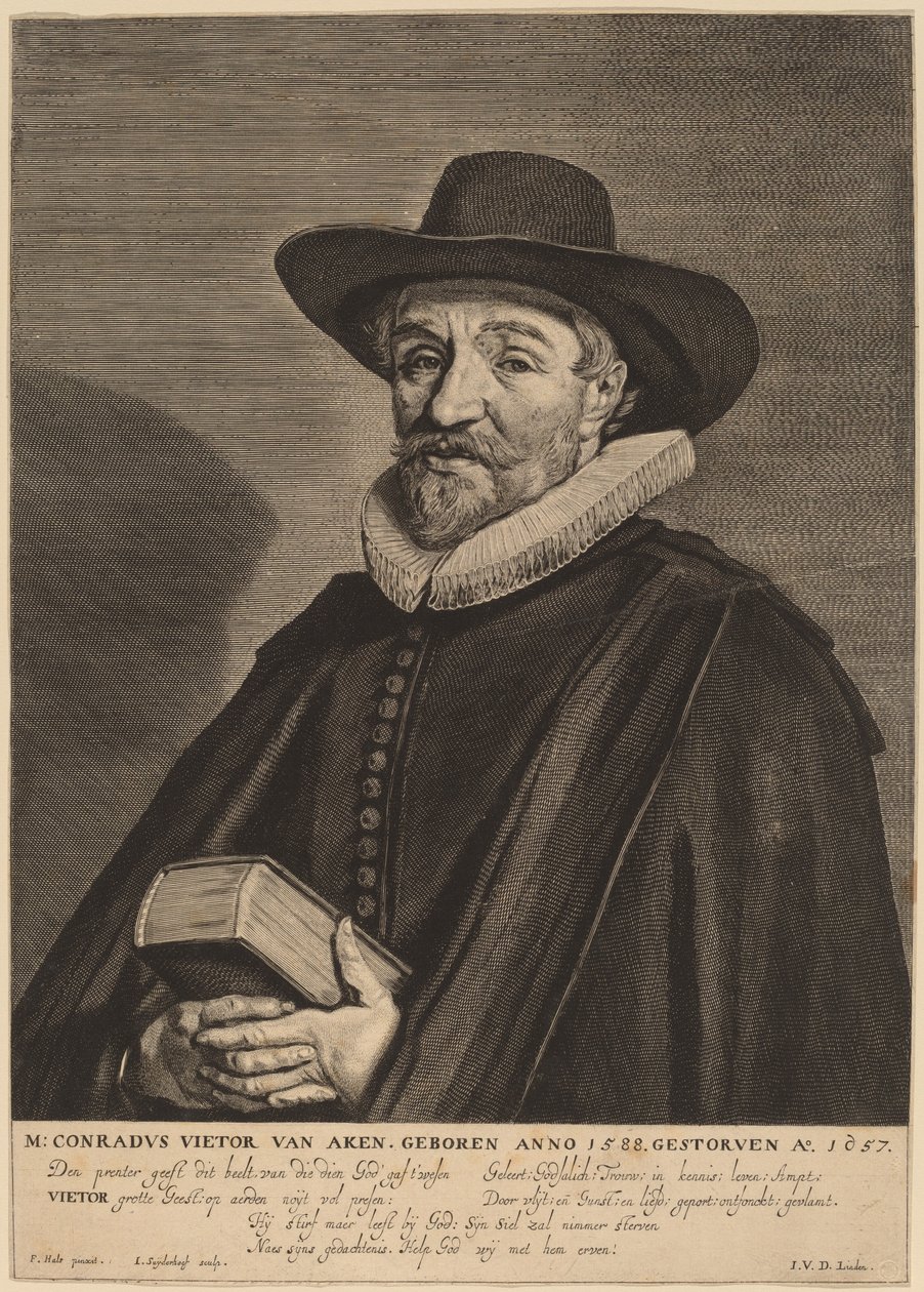 Conrad Vietor van Aken da Jonas Suyderhoff after Frans Hals