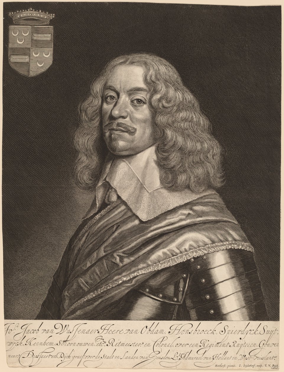 Jacob van Wassenaer van Obdam da Jonas Suyderhoff after Gerrit van Honthorst