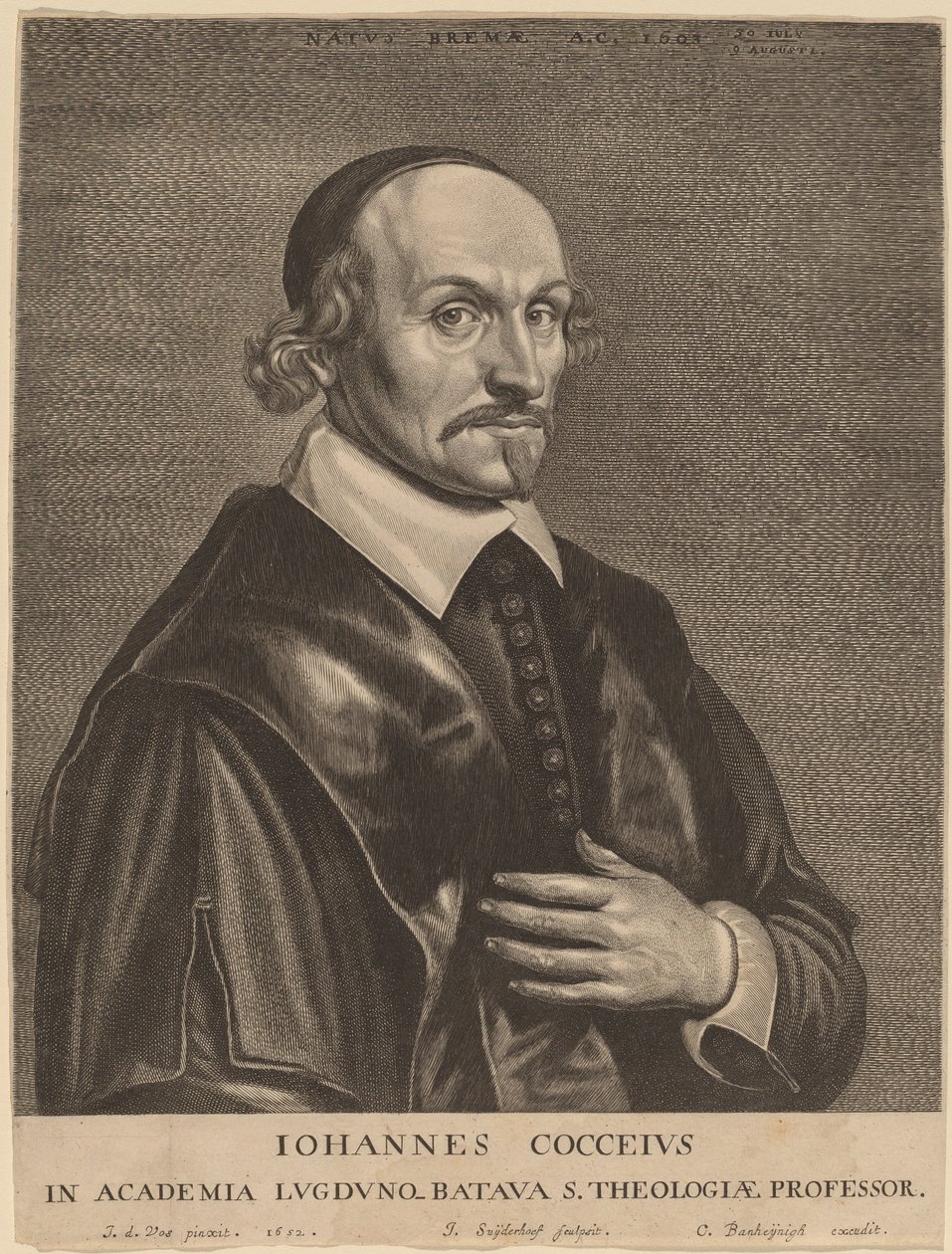 Johannes Cocceius da Jonas Suyderhoff after Jan de Vos