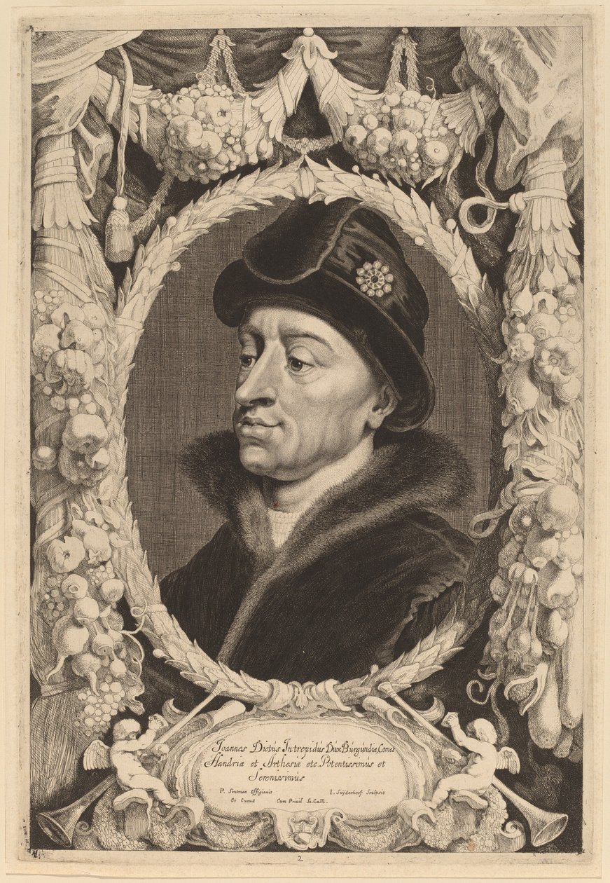 Giovanni Senza Paura, Duca di Borgogna da Jonas Suyderhoff after Pieter Claesz Soutman