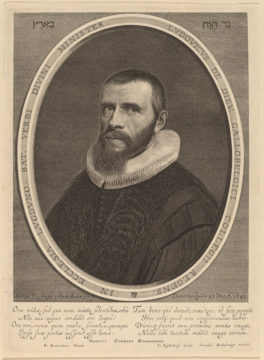 Lodewijk de Dieu da Jonas Suyderhoff after Pieter Dubordieu