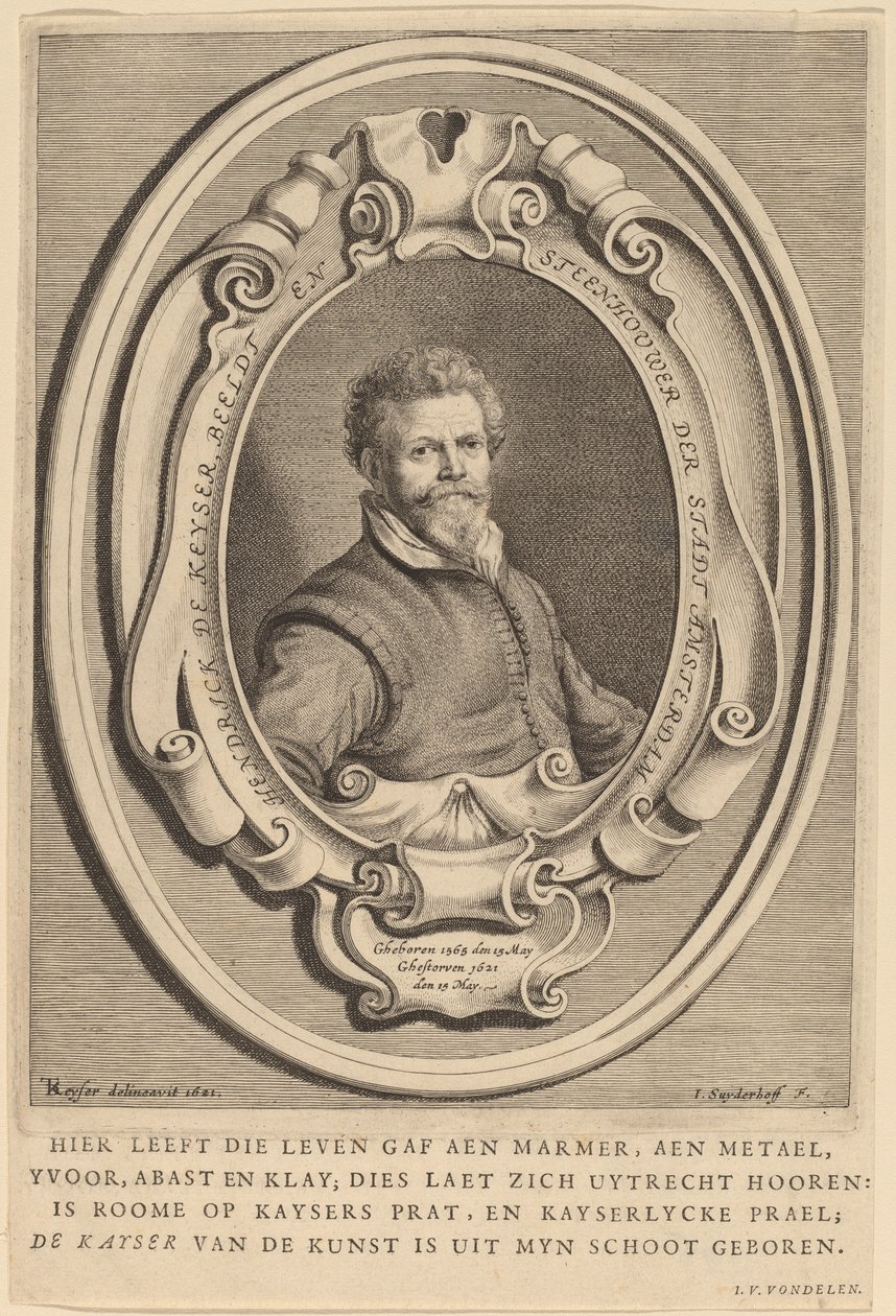 Hendrick de Keyser da Jonas Suyderhoff after Thomas de Keyser