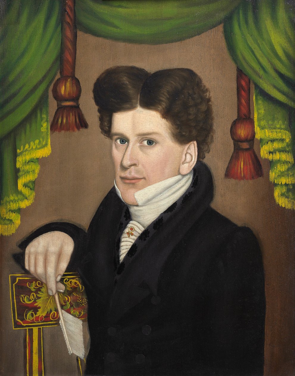 Uomo con una penna da Jonas Welch Holman