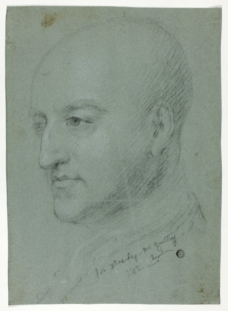 Testa di uomo (recto); testa di donna (verso) da Jonathan Richardson the Elder