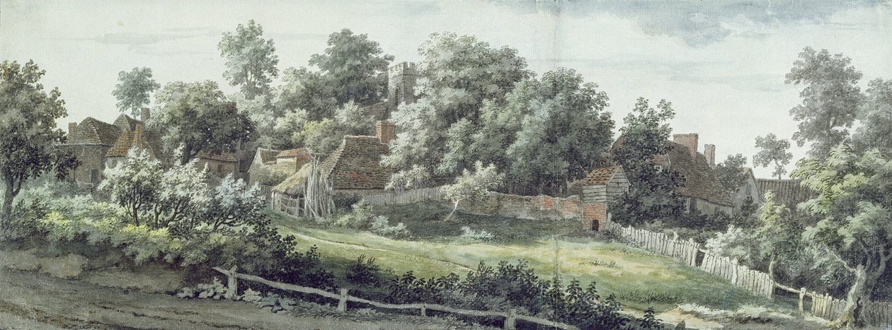 Harbledown, vicino a Canterbury, 1757 da Jonathan Skelton