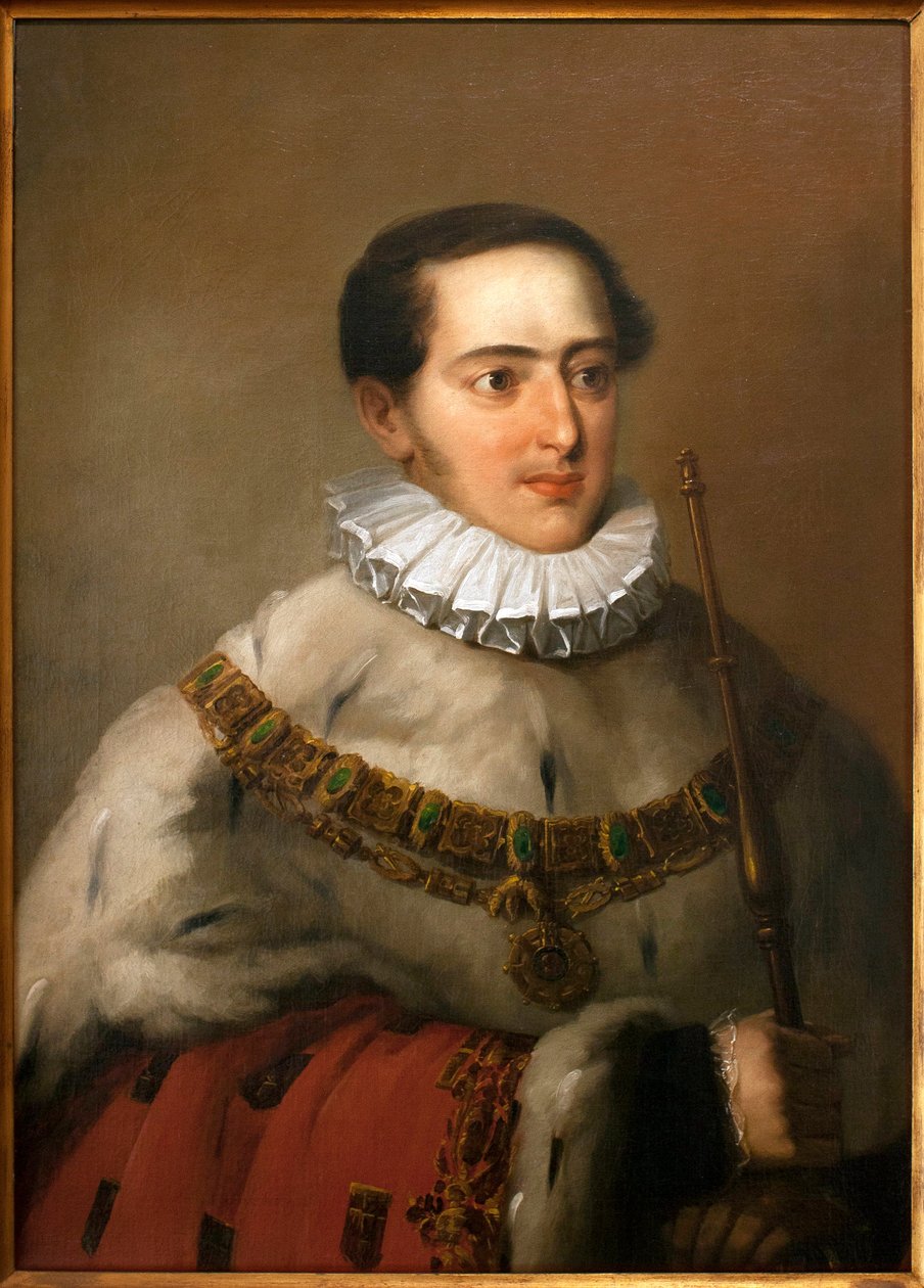 Ritratto di Don Miguel I (Michele I del Portogallo) da João Baptista Ribeiro