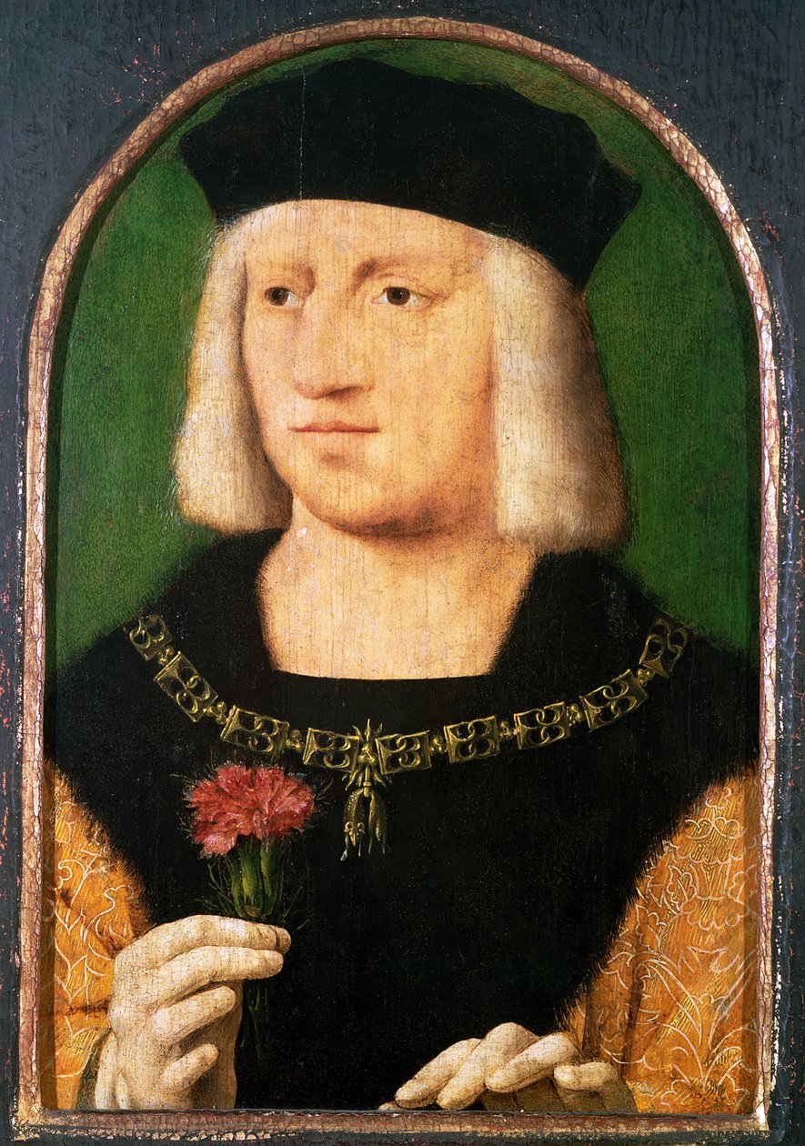 Imperatore Massimiliano I, c.1508-09 da Joos van Cleve
