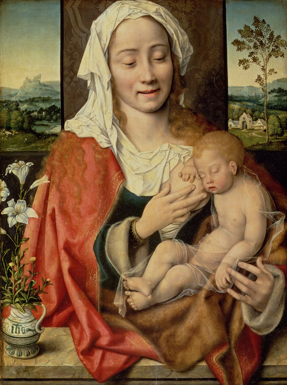 Madonna con Bambino, c.1525-30 da Joos van Cleve