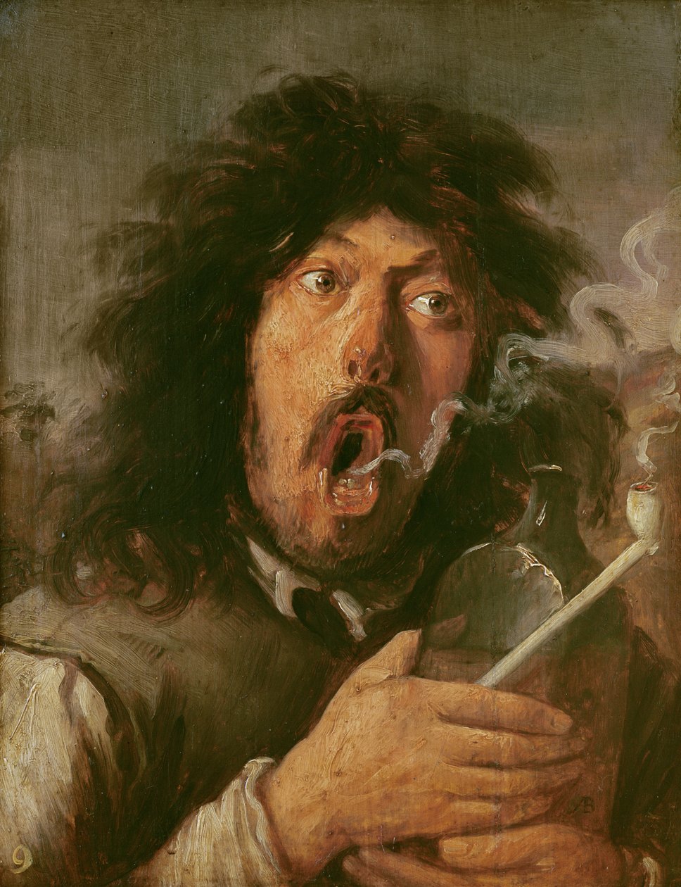 Il fumatore da Joos van Craesbeeck