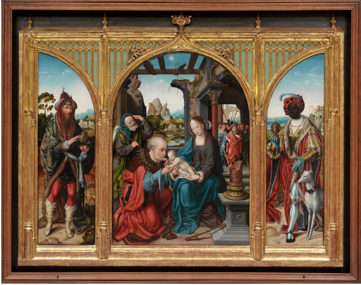 Adorazione dei Magi da Joos van Cleve