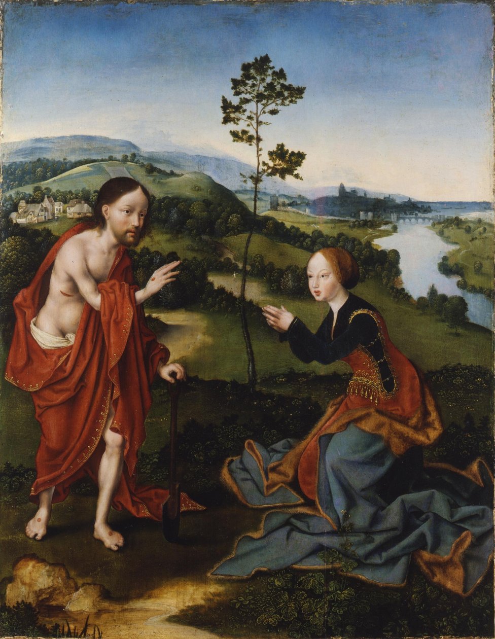 Noli me tangere da Joos van Cleve