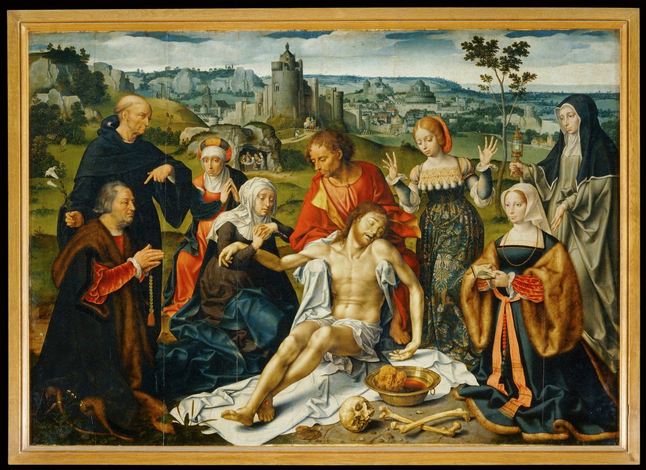 Pala della Deplorazione di Cristo ... da Joos van Cleve
