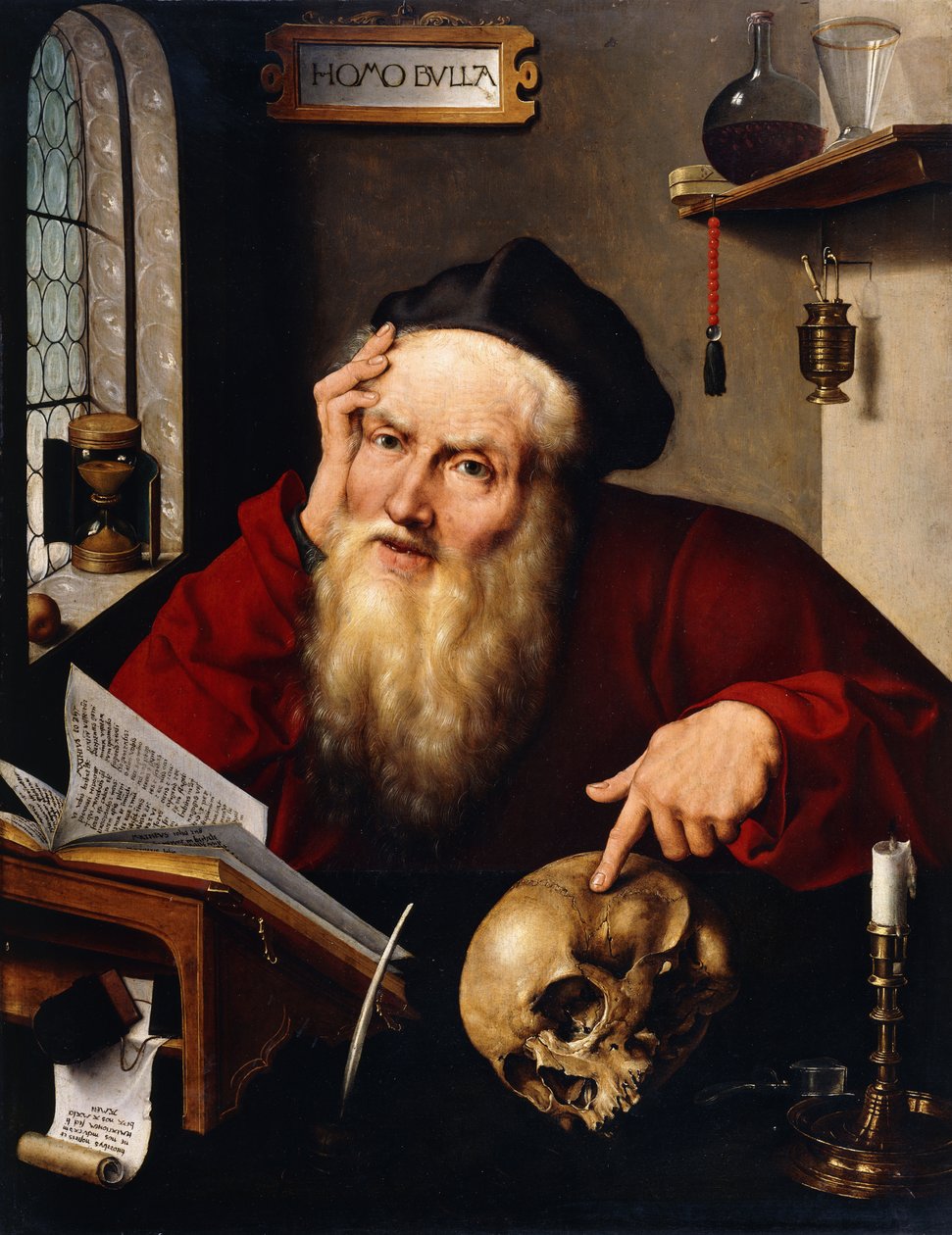 San Girolamo nel suo studio da Joos van Cleve