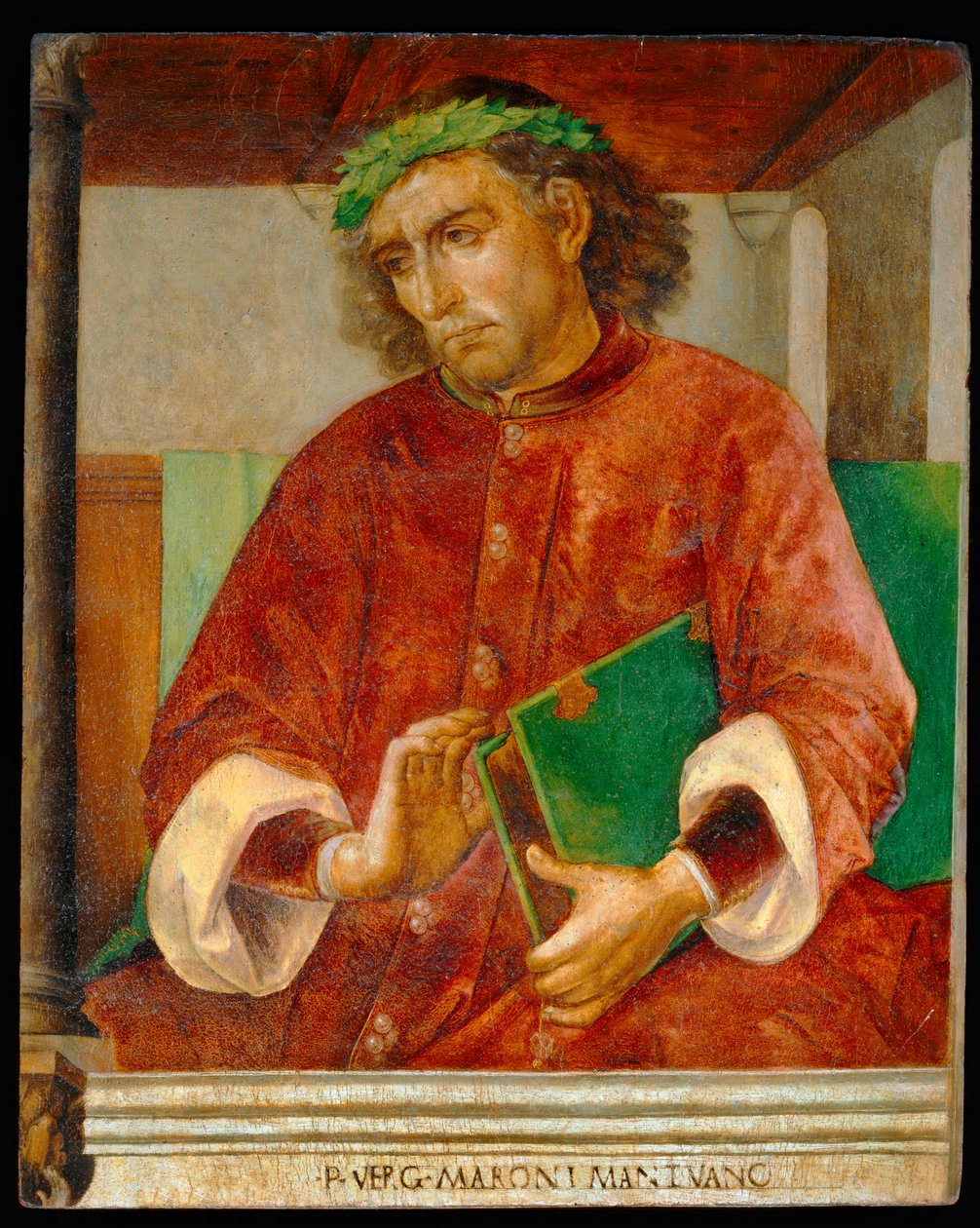 Virgilio, poeta romano ... da Joos van Gent (fl.1460 75)