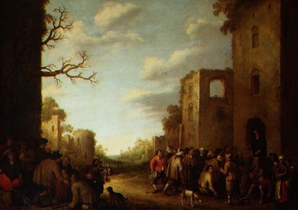 Nutrire gli affamati da Joost Cornelisz. Droochsloot