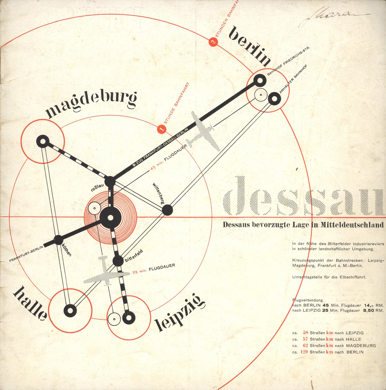 Dessau: sul terreno della vecchia cultura da Joost Schmidt