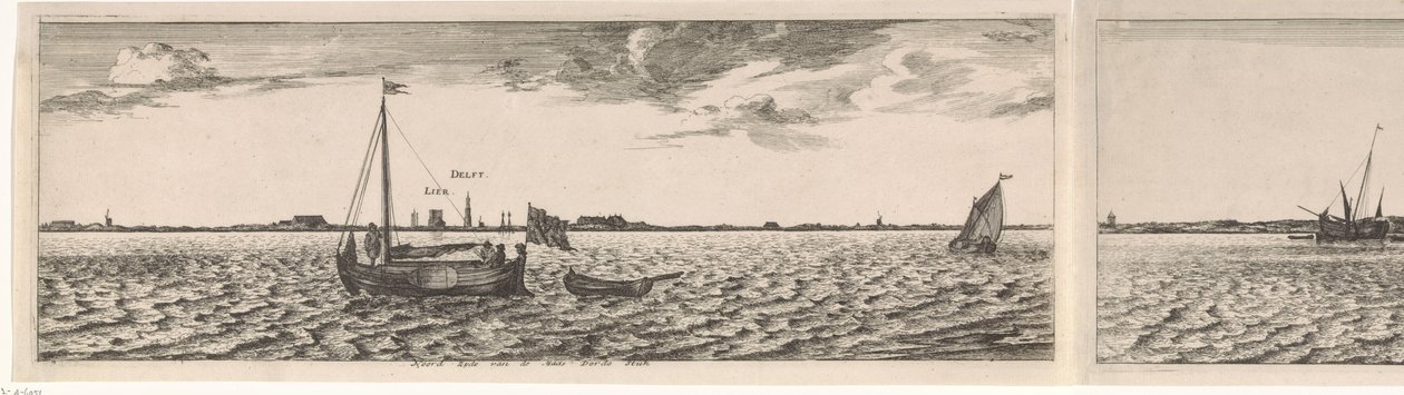 Veduta del lato nord della Mosa da Joost van Geel
