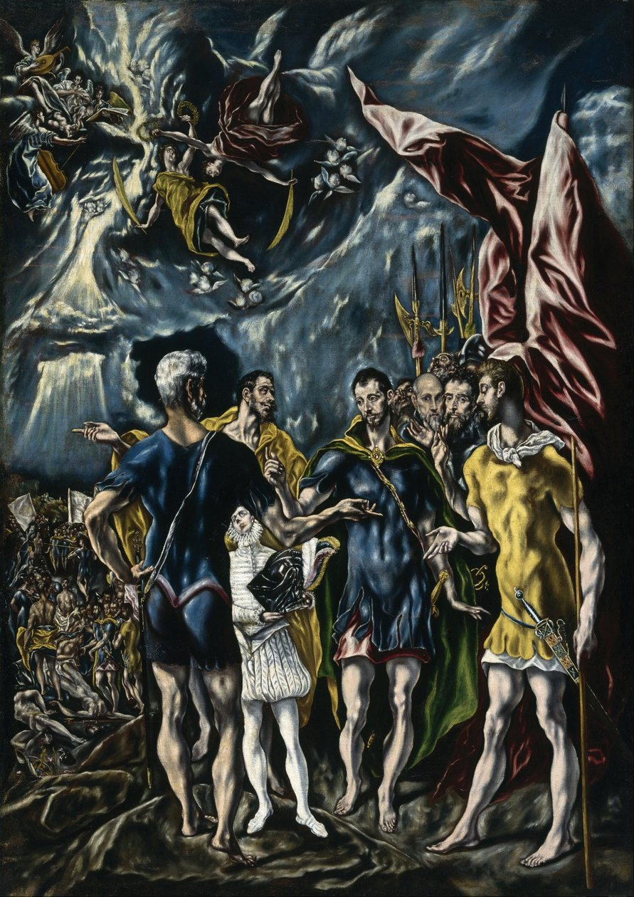 Il martirio di San Maurizio da Jorge Manuel Theotocopoulos