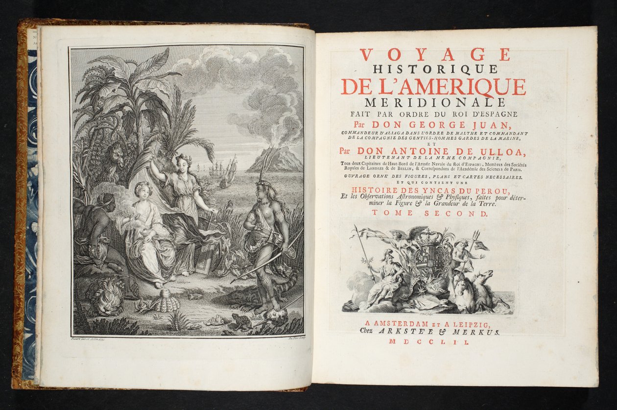Frontespizio di Voyage Historique de l