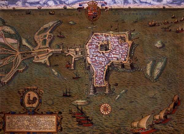 Mappa di Gallipoli, da 