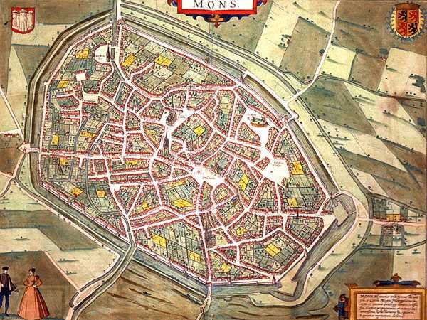 Mappa di Mons, da 