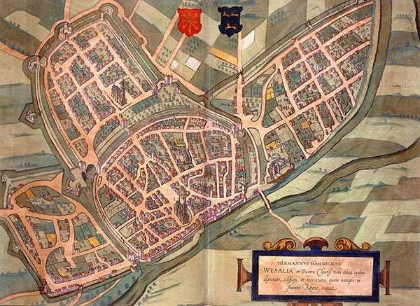 Mappa di Wesel, da 