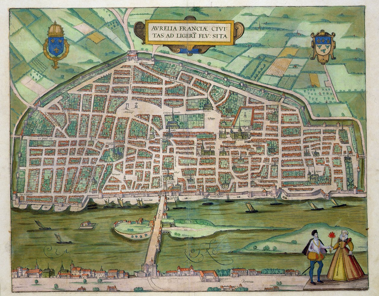 Mappa di Aurelia, da 