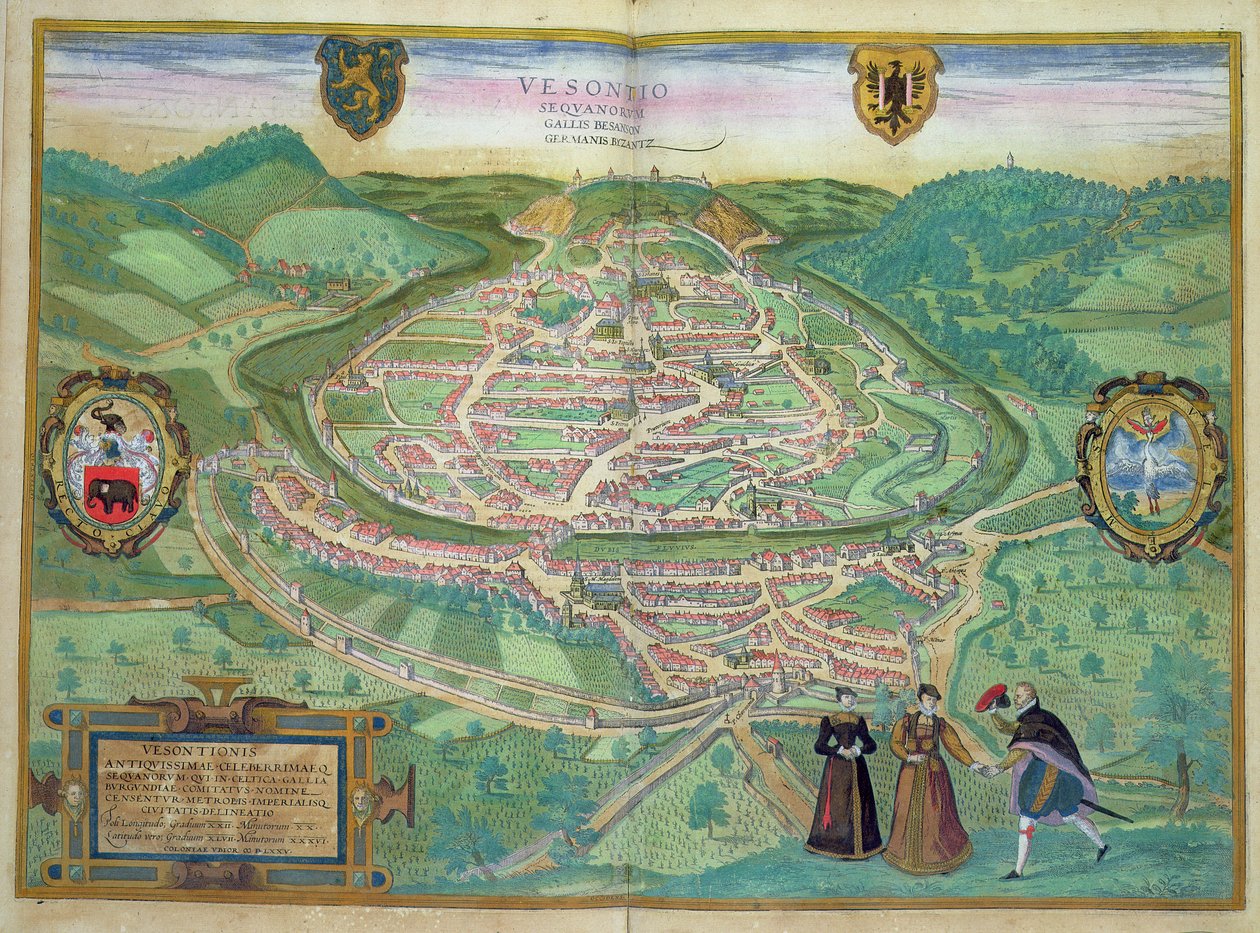 Mappa di Besancon, da 