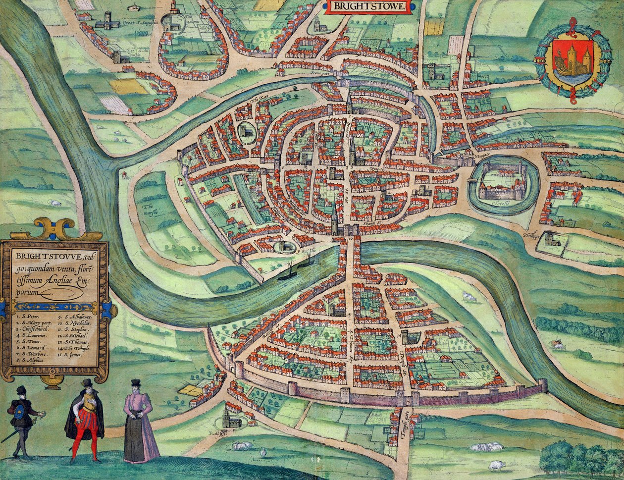 Mappa di Bristol, da 