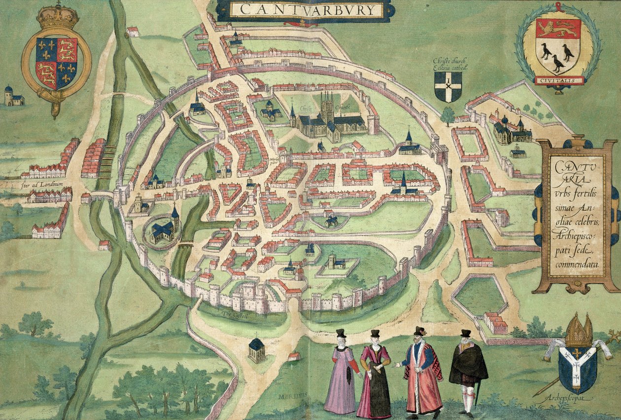 Mappa di Canterbury, da 