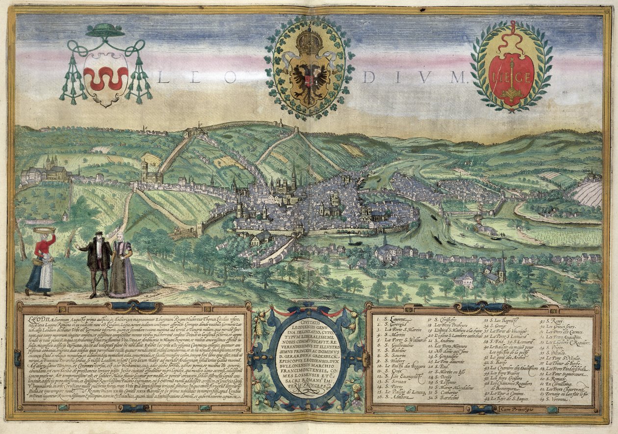 Mappa di Liegi, da 