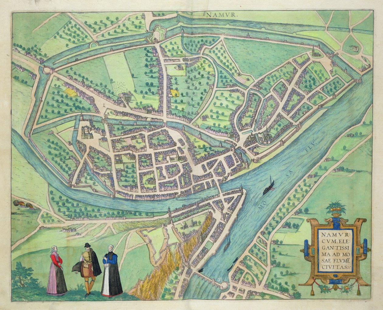 Mappa di Namur, da 