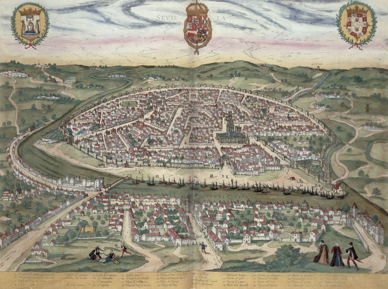 Mappa di Siviglia, da 