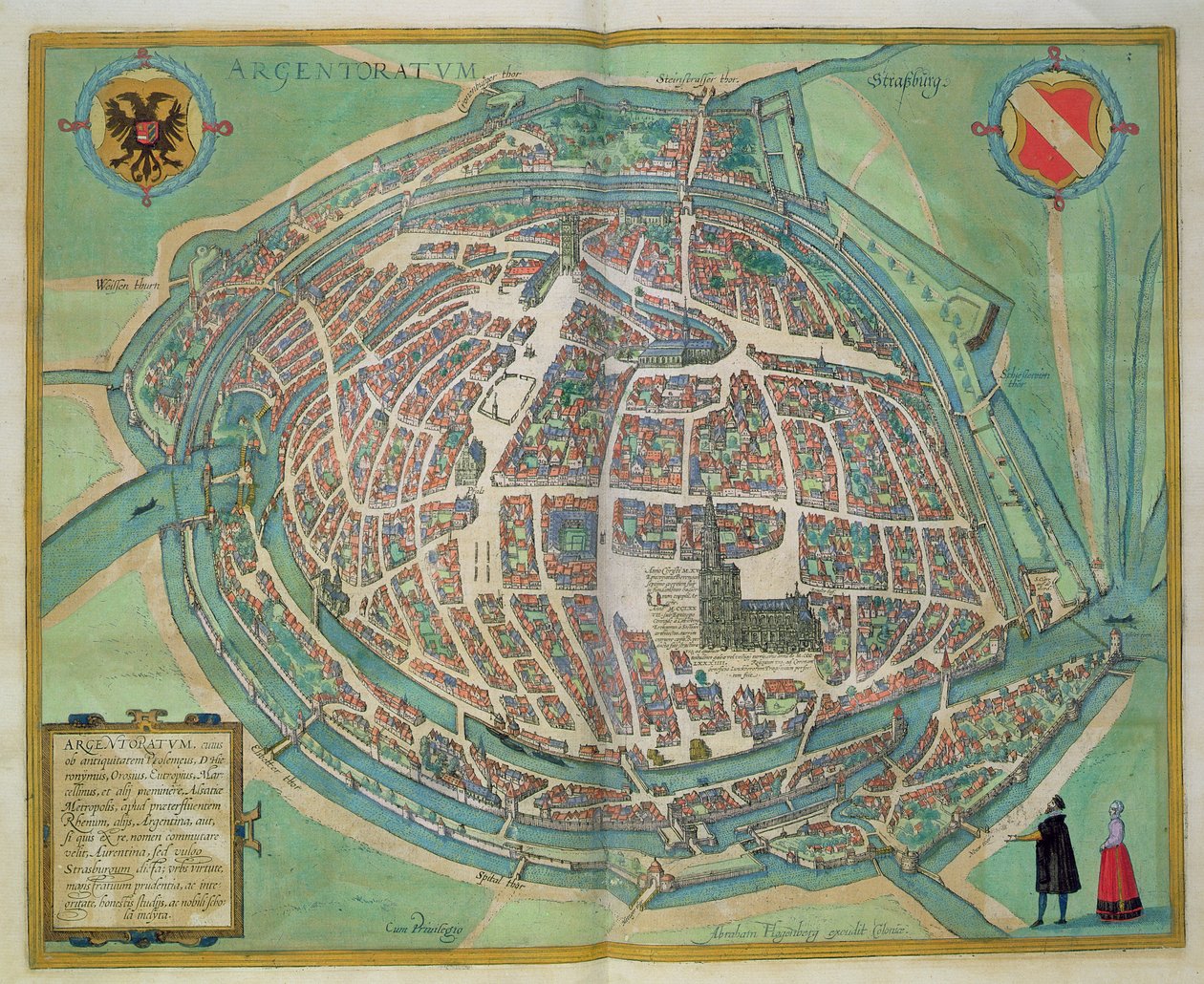 Mappa di Strasburgo, da 