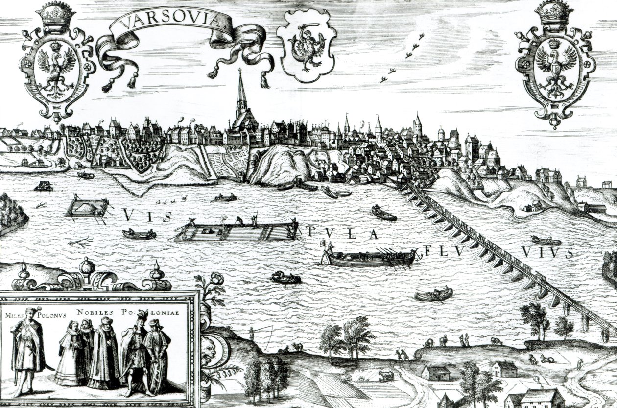 Mappa di Varsavia, da 