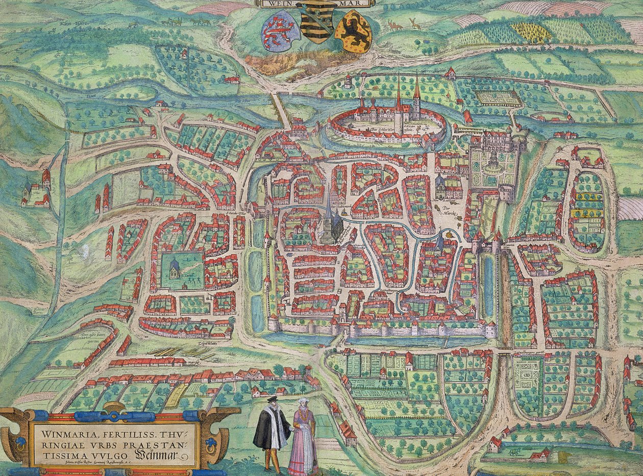Mappa di Weimar, da 