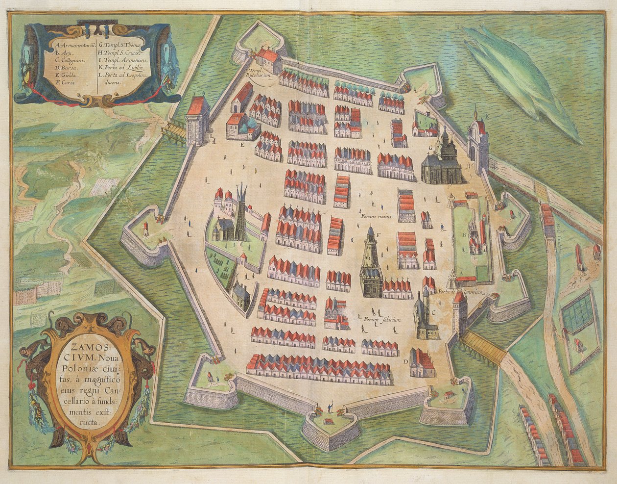 Mappa di Zamosc, da 