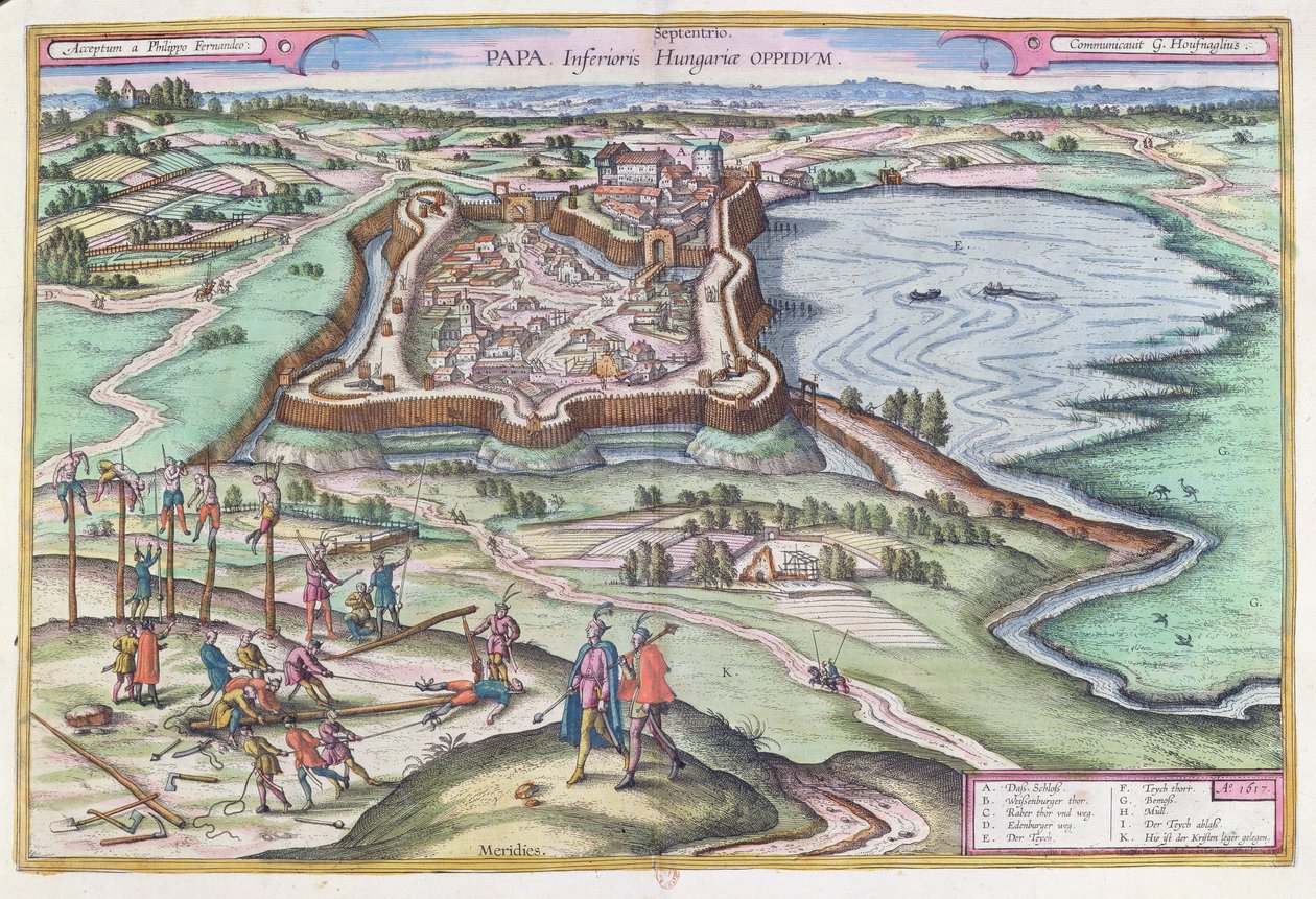Il forte ungherese di Papa al tempo degli assedi ottomani, da 