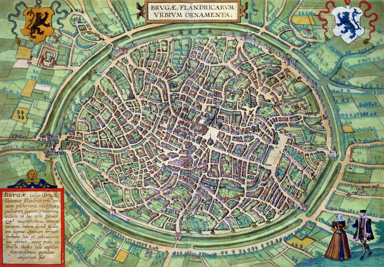 Piano della Città di Bruges, da 