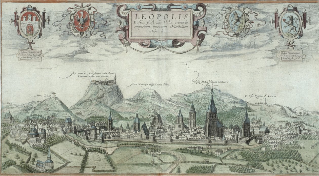 Veduta di Leopoli, da 