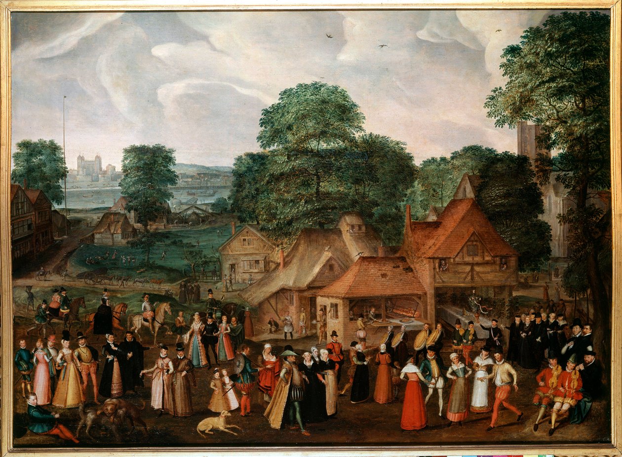 Festa di matrimonio a Berdmondsey da Joris Hoefnagel