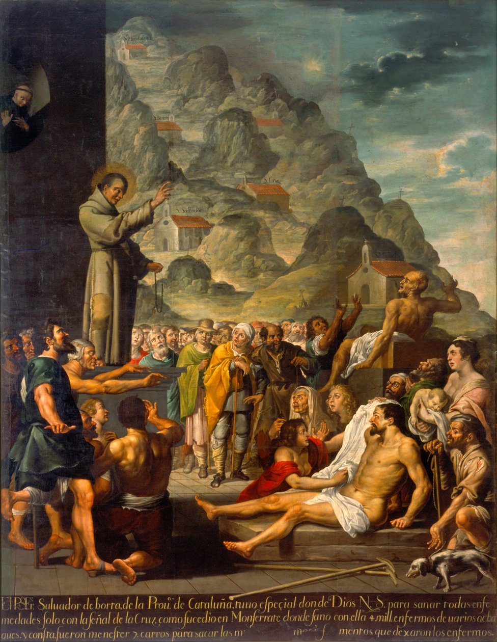 Miracoli del Beato Salvador di Horta da José Juárez