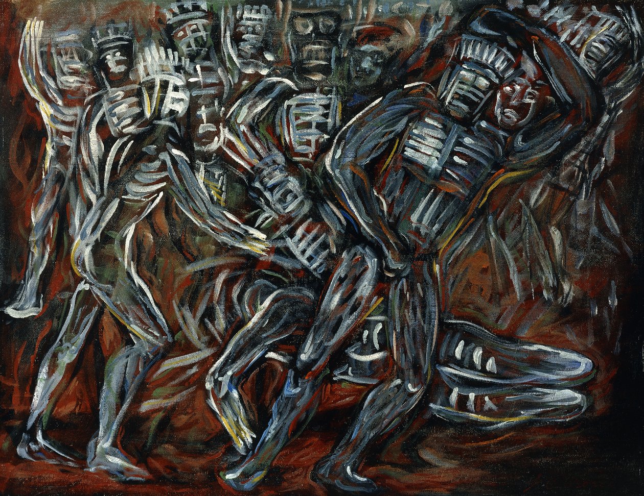 Gli Dei Bianchi da José Clemente Orozco