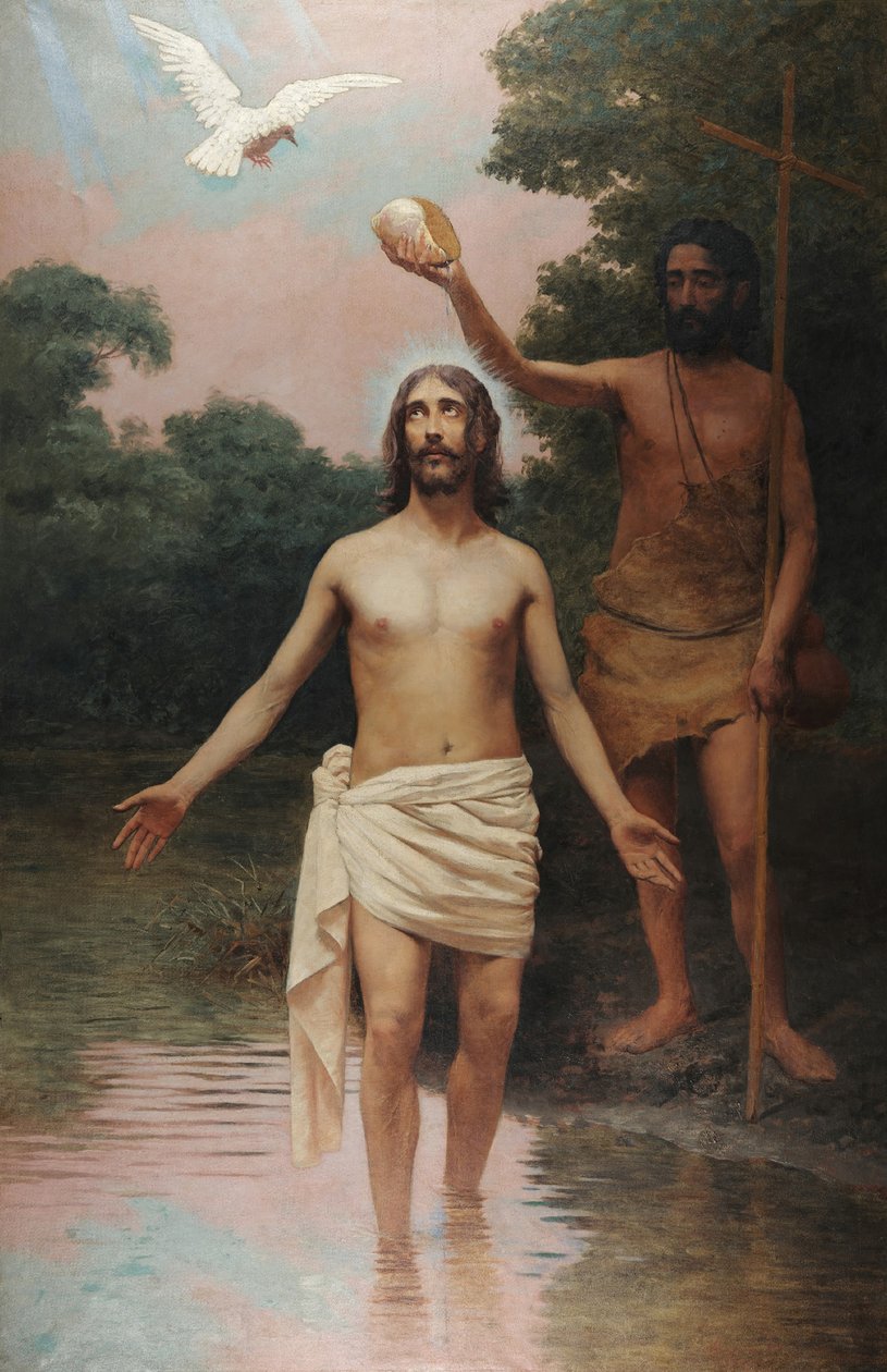 Il Battesimo di Cristo da José Ferraz de Almeida Júnior