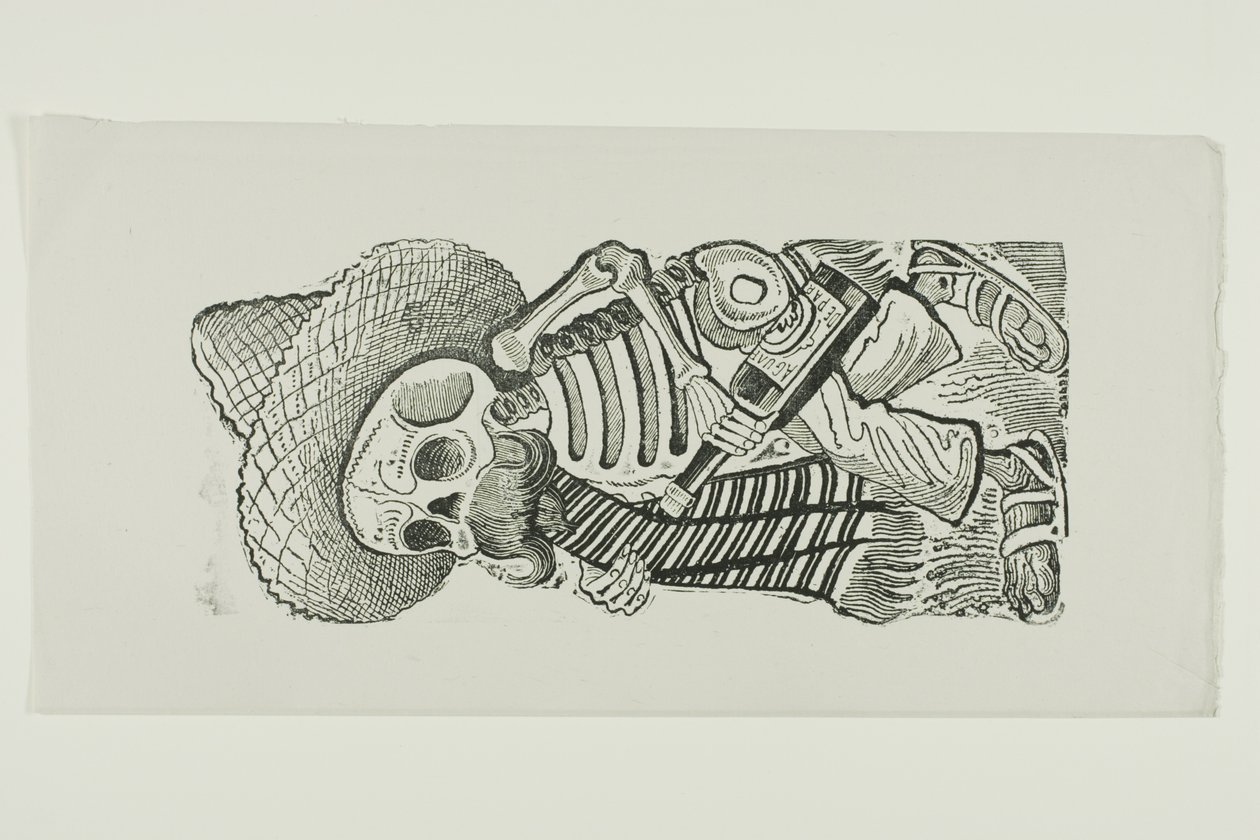 Calavera di Francisco Madero, da Calavera Maderista da José Guadalupe Posada