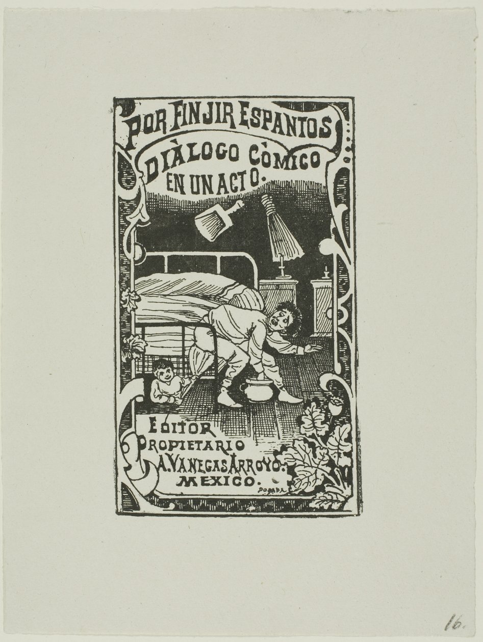 Fingendo di essere fantasmi da José Guadalupe Posada