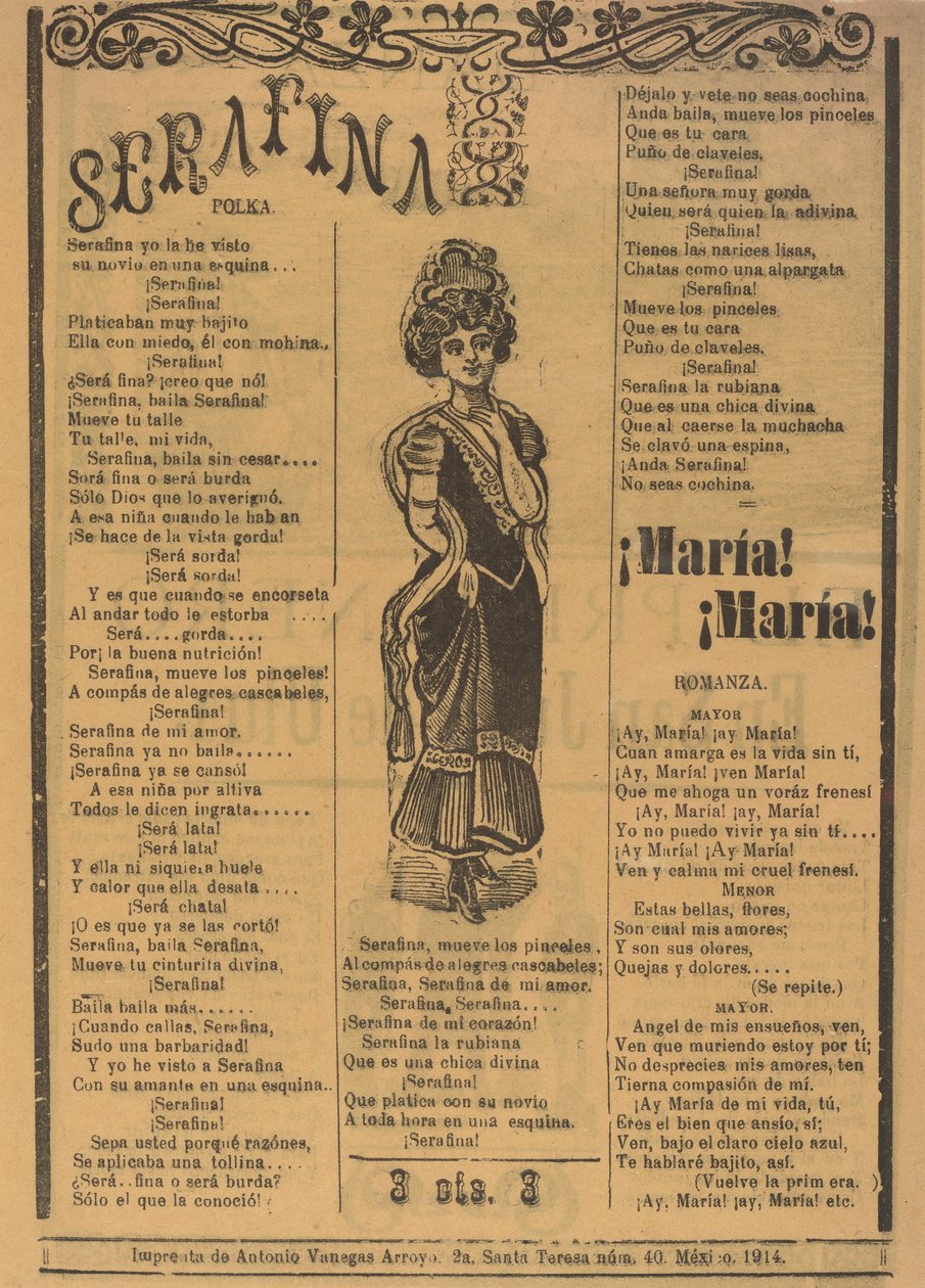 Serafina da José Guadalupe Posada