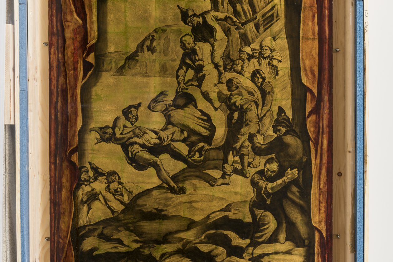 (dettaglio) da Aventures de Simbad de Marin: Meurtre de Jeune Rokh da José María Sert