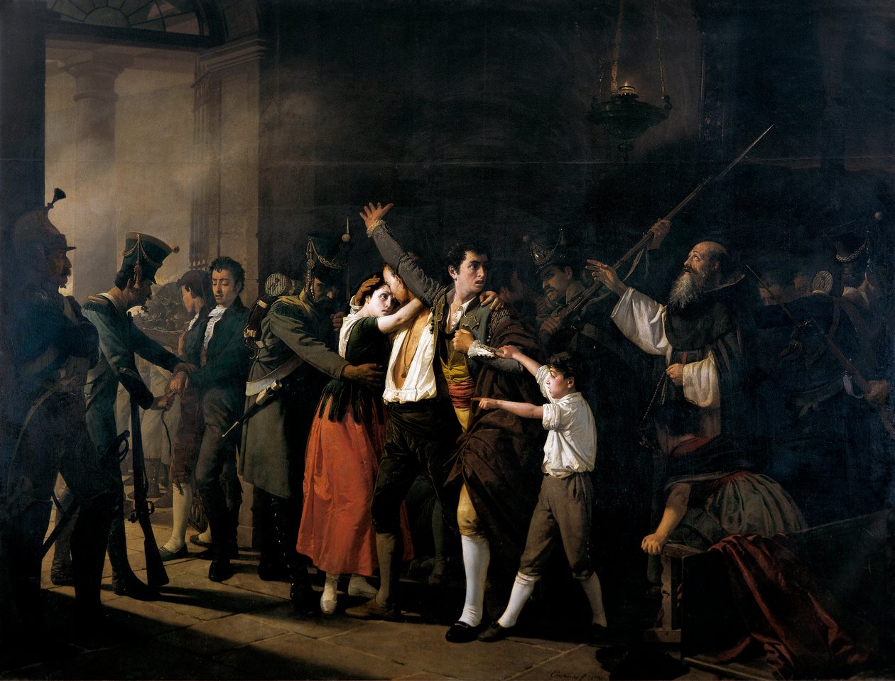 Fucilazione dei patrioti spagnoli a Buen Suceso (all
