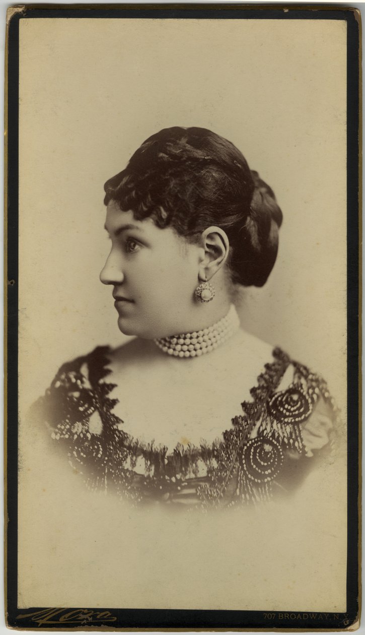 Signora William Astor (stampa seppia) da José Maria Mora